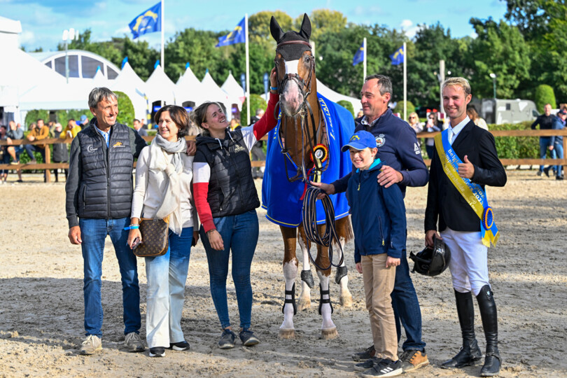 Gilles Thomas se couronne Champion de Belgique avec l'Ermitage Kalone